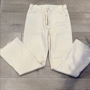 Women's MOtHer Cream Jeans